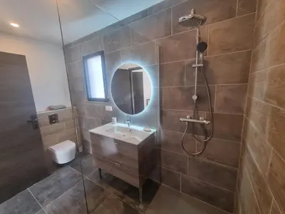 Salle de bains dans l'établissement Casa Solana - Piscine privée