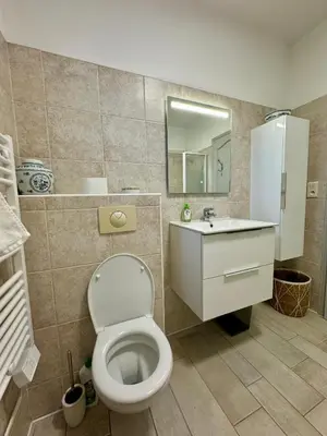 Salle de bains dans l'établissement Evasion de rêve à Casa Nina