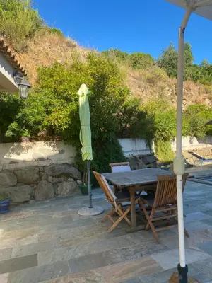 Vue générale sur la montagne ou vue sur la montagne depuis le B&B/chambre d'hôtes