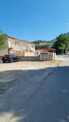 Vue générale sur la montagne ou vue sur la montagne depuis l'appartement