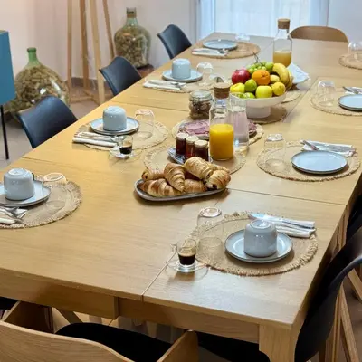 Nourriture dans la maison d'hôtes ou à proximité