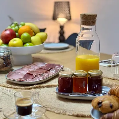 Nourriture dans la maison d'hôtes ou à proximité
