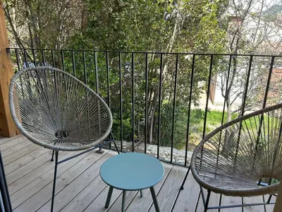 Balcon ou terrasse dans l'établissement Canutta