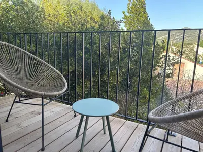 Balcon ou terrasse dans l'établissement Canutta