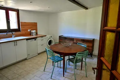 Cuisine ou kitchenette dans l'établissement A casetta di l alivu