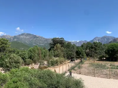 Paysage naturel près de la maison de vacances
