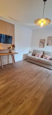 Télévision ou salle de divertissement dans l'établissement Limiria Studio