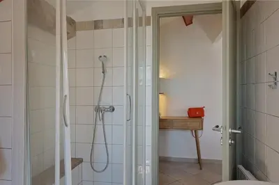Salle de bains dans l'établissement Casa Di U Mare