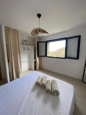 Un ou plusieurs lits dans un hébergement de l'établissement Grande maison à Belgodère Balagne