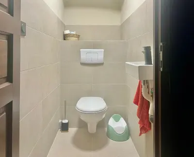 Salle de bains dans l'établissement Bella Citadella