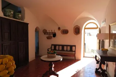 Coin salon dans l'établissement Luxury house with pool - Lumio