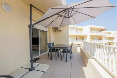 Balcon ou terrasse dans l'établissement Inka - appt vue mer et montagne