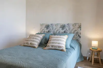 Un ou plusieurs lits dans un hébergement de l'établissement Villa Marine de Meria