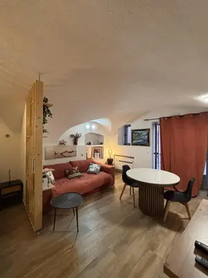 Coin salon dans l'établissement Vittoria Homes / Julia