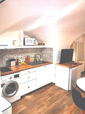 Cuisine ou kitchenette dans l'établissement Vittoria Homes / Julia