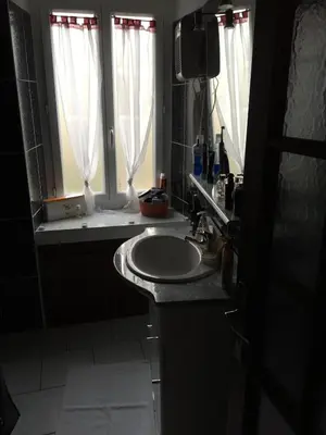 Salle de bains dans l'établissement Studio Haute Ville