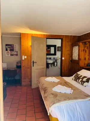 Un ou plusieurs lits dans un hébergement de l'établissement Ferme U San Martinu