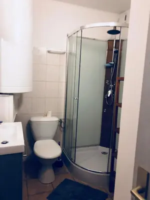 Salle de bains dans l'établissement U Muraglio