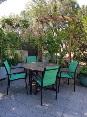 Jardin de l'établissement Casa Prescilia