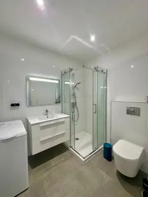 Salle de bains dans l'établissement Appartement Felicíta
