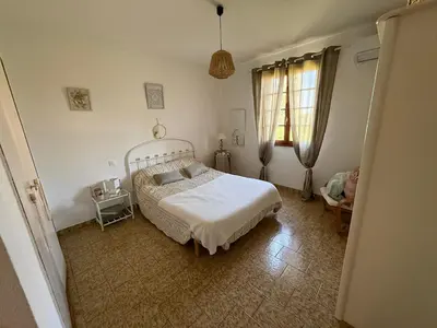 Un ou plusieurs lits dans un hébergement de l'établissement Corse Maison de campagne mer et montagne