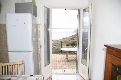 Vue générale sur la montagne ou vue sur la montagne depuis l'appartement