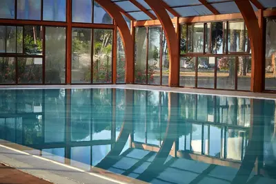 Piscine de l'établissement Camping Domaine d'Anghione ou située à proximité