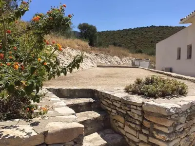 Paysage naturel près de la villa