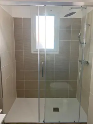 Salle de bains dans l'établissement E casette