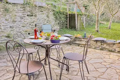 Jardin de l'établissement Casa Pruno