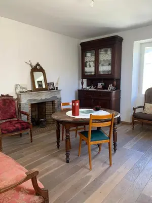 Coin salon dans l'établissement Appartement Vezzani Centre Corse