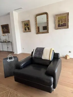 Coin salon dans l'établissement casa di santa