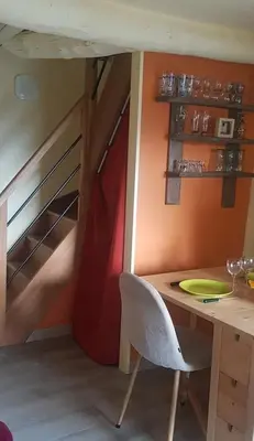 Plan de l'établissement 10 min de Cortè, 5 couchages,