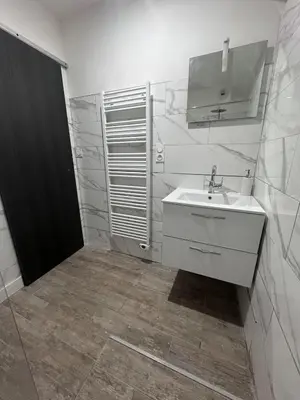 Salle de bains dans l'établissement U TERZU - Appart neuf spacieux