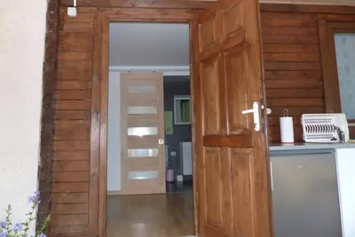 Cuisine ou kitchenette dans l'établissement In Tavignanu