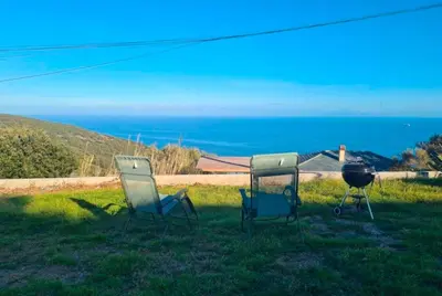 Paysage naturel près de la maison de vacances