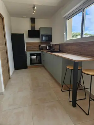 Cuisine ou kitchenette dans l'établissement Appartement ISULA ROSSA