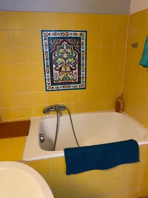 Salle de bains dans l'établissement Appartement cosy Vico