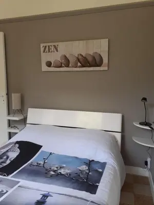 Un ou plusieurs lits dans un hébergement de l'établissement Cap Corse - Maison à 500m de la plage - Logement entier