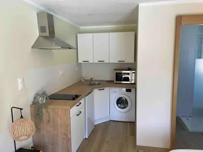 Cuisine ou kitchenette dans l'établissement A Casetta Di Oletta