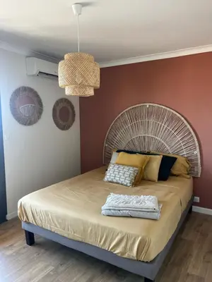 Un ou plusieurs lits dans un hébergement de l'établissement Appartement Mare Vista