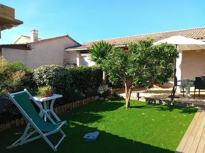 Jardin de l'établissement Villa de luxe en bord de mer Résidence Torra Mare a Prunete
