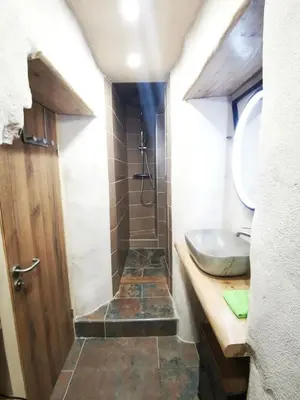 Salle de bains dans l'établissement Appartement centre ville bastia