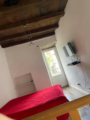 Télévision ou salle de divertissement dans l'établissement Sottu à a Citadella