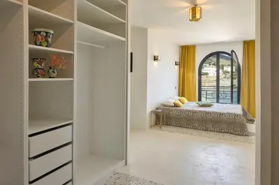 Un ou plusieurs lits dans un hébergement de l'établissement Villa MARLI