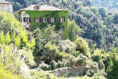Paysage naturel près de la maison de vacances