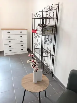 Plan de l'établissement Haute-Corse Bas de villa , 2 chambres de 70 m2 , vue mer , jardin et terrasse