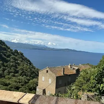 Nonza vue sur mer