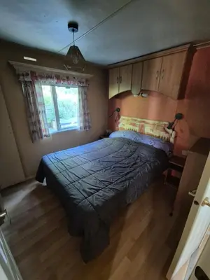 Un ou plusieurs lits dans un hébergement de l'établissement Casa à leccia