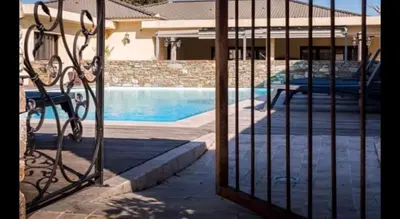Piscine de l'établissement Grand Studio dans Residence avec piscine in Sisco ou située à proximité